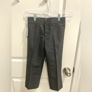 NWT Boys Gray Dress Pants Size 4
